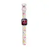 Pulseira de silicone com estampa de coração colorida em folha adequada para Apple 10 S11 geração iWatch Ultra pulseira de pulso