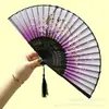 Leque Pequeno Estilo Chinês, Leque Dobrável, Leque de Estudante Estilo Antigo, Leque Portátil para Fantasia da Dinastia Han
