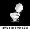 Soporte de Teléfono Espejo con Airbag, Logo Impreso, Espejo de Maquillaje Portátil Giratorio de 360 Grados, Soporte Perezoso para Teléfono
