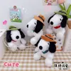 Lindo Llavero Colgante de Cowboy Occidental Snoopy Muñeco de Peluche Creativo Colgante de Snoopy Colgante Pequeño para Mochila Escolar