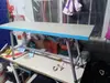 Máquina de coser plana para fábrica de ropa taburete taller banco largo taburete de inspección taburete para máquina de coser trabajador de costura taburete cuadrado taburete de tablero para fábrica de ropa
