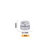 Frasco de Prata Galvanizada para Produto de Skin Care de 120ml, Frasco de Loção de Alta Qualidade, Frasco para Creme, Material de Embalagem Cosmética, Conjunto de Frascos de Vidro