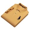 Camiseta de Manga Corta de Algodón para Hombre Runen Paul Summer, Camisa de Solapa Grande para Hombre, Camiseta de Manga Corta para Hombre, Camisa Polo de Algodón Mercerizado