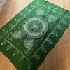 Mantel tradicional teñido con nudos de Zhoucheng, Dali, Yunnan, Mantel para mesa de café, Tela para colgar en la pared teñida con nudos hecha a mano, Tela decorativa para el hogar étnica
