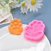 Fondant pequena flor silicone molde aromaterapia gesso carro pendente bolo plug-in chocolate DIY bolo de cozimento