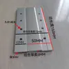 Painel de Parede Acabado Acessórios Macios Conector de Encaixe Seco de Liga de Alumínio Tiras de Suspensão de Folheado de Madeira Instalação Macho e Fêmea Guizhou