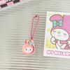 Corazón femenino lindo Sanrio colgante de plato pequeño Super Q adornos de mochila librito Mismo Regalo de novias de dibujos animados
