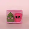 Huevo de Belleza Húmedo y Seco borla de calabaza borla de gota de agua huevo de maquillaje al por mayor huevo de maquillaje borla de esponja cortada en ángulo