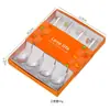 Colher de Frutas de Aço Inoxidável Colher para Mexer Café Concha Colher de Sobremesa Colher para Morango Abacate Banana Cereja Conjunto de Presente