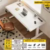 Escritorio eléctrico de altura ajustable de madera maciza, escritorio para computadora, escritorio para oficina en casa, escritorio para gaming, escritorio para dormitorio, escritorio de altura ajustable, banco de trabajo