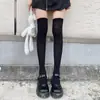 Calcetines JK para Mujer de Media Pantorrilla Terciopelo Primavera y Verano Ultradelgados Estilo Japonés Estudiante Medias Negras Calcetines hasta la Rodilla Calcetines hasta la Pantorrilla Ins