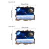 Pegatina de pared autoadhesiva de planeta rompe-muros de fantasía 3D para habitación infantil, pintura decorativa, generación transfronteriza AliExpress