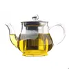 Tetera Juego de Té de Vidrio Tetera Doméstica para Agua de Té Resistente a Altas Temperaturas Filtro Separador Espesado Tetera Eléctrica de Cerámica