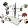 Soporte Multifuncional de Cuerda Trenzada a Mano Herramienta DIY de Tejido Accesorios Bastidor de Operación Banco de Trabajo Borla Pinza para Hilo