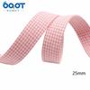 Baodong Accesorios para el Cabello DIY Accesorios para Ropa Tela de Algodón y Lino con Rayas de Espiga y Lazos Tejido de Cinta Hecho a Mano