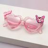 Nuevas Gafas de Sol de Amor para Niños 2025 Protección Solar para Niñas Gafas de Color Caramelo Gafas de Sol Lindas de Moda para Niñas Pequeñas