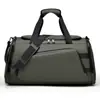 Bolsa de Viagem, Novo Modelo Transfronteiriço, Bolsa de Bagagem de Grande Capacidade com Compartimentos Separados para Molhados e Secos, Compartimento Independente para Sapatos, Bolsa para Viagem de Negócios e Esportes Fitness