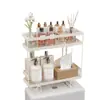 Estante de almacenamiento para baño sobre el inodoro, organizador de pañuelos y estante de almacenamiento, estante organizador de gel de ducha para lavabo de baño