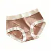 Ropa Interior Sin Costuras Estilo Nuevo para Mujer, Entrepierna Antibacteriano de Algodón Puro, Bragas Transpirables de Algodón Completo de Cintura Media para Chicas Jóvenes, Artículo de Venta Caliente al por Mayor