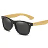 Gafas de Sol Retro de Madera de Bambú con Patas Transfronterizas Europeas y Americanas Ecológicas Gafas Polarizadas Gafas de Sol de Madera de Bambú Lentes Polarizadas de Colores 1