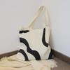 Bolsa de ombro feminina da moda 2023 novas bolsas femininas moda simples grande capacidade bolsa de mão de lona