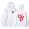 Marca Europea y Americana de Moda Chicas No Llores Sudadera con Capucha de Moda para Hombre Suéter Ropa de Pareja Nuevo Estilo Primavera y Otoño