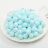 3cm 10 Piezas Por Paquete Bolas Blancas de Pelo de Alta Elasticidad Bolas de Pelo Pequeñas Coloridas de Poliéster Accesorios de Bolas de Felpa de Poliéster para Manualidades