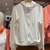 Cardigan de Malla con Capucha y Cremallera Protección UV Verano 2023 Bolsillo Chaqueta Protección Solar 456261