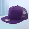 Sombrilla Exterior y Sombrero de Protección Solar para Hombres, Gorra de Béisbol Casual para Mujeres, Sombrero de Malla de Ala Plana de Verano, Bordado e Impresión de Logotipo Personalizado