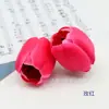 Flores de Tulipa Artificiais Estilo Europeu Decoração de Sala de Estar Montagem de Cena Acessórios para Guirlanda DIY Adereços de Fotografia