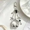 Chiyu Original Fone de Ouvido Musical Estilo NS Corrente para Celular Pingente para Mochila Personalizado Chaveiro de Nota Musical Pingente Criativo Venda por Atacado