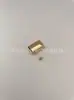 En stock No. 5 clips de extremo de cremallera de aleación de zinc, correa de extremo de nailon con tornillos, accesorios de ferretería, tope de extremo de cremallera