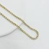 Diy saco de ouro broca de água garra cadeia Pérola material 14K corrente de ouro real chapeamento de ouro beleza unhas ornamentos jóias atacado
