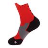 Calcetines de Baloncesto de Media Pantorrilla con Bloques de Color Personalizables con Malla Transpirable Disipación de Calor y Calcetines Deportivos Antideslizantes para Adultos y Niños Entrenamiento y Competición