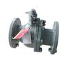 Válvula de bola con brida de acero fundido químico Jinan Supply Q41F-16C, válvula de bola con brida, válvula de bola manual