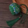 Nuevo Saquito de Loto de Buena Suerte Estilo Antiguo Material Hecho a Mano DIY Bolsita Repelente de Mosquitos Saquito Portátil Saquito para Colgar en el Coche