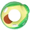 Fábrica Transfronteriza de Comercio Exterior Yiwu Anillo de Natación de Fruta Limón Engrosado con Asa Estilo Ins Anillo de Natación Inflable Venta al por Mayor