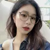 Nuevas Gafas Ligeras de Montura Ovalada Lisa para Mujer, Disponibles con Graduación, Luz Azul Anti-Reflejo, Amigables con el Rostro, Montura de Moda, Envío Gratis