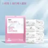 Yubense Juego de Cuatro Piezas de Sábana y Funda de Edredón Desechables de Color, Tela No Tejida, Resistente a la Suciedad, Sin Lavado, Funda de Almohada de Cama para Viajes de Hotel