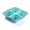 Contenedores de Almacenamiento de Alimentos Compartimentados de Silicona Transfronterizos, Papel Film de Grado Alimenticio, Contenedores de Almacenamiento de Alimentos para el Hogar, Almacenamiento en Refrigerador, Loncheras Selladas