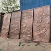Placa de Pared Grande de Metal Forjado con Relieve de Cobre Personaje Paisaje Decoración Cultural Fabricante de Procesamiento y Personalización de Relieve de Cobre