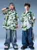 Ropa de Moda Hip-Hop para Niños Traje de Chaleco Roto para Niños hiphop Infantil Tambor Genial Guapo Costsize Masculino