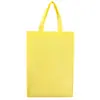 Nova Loja de Roupas Bolsa de Mão Tridimensional Espessa Sacola de Embalagem para Compras Em Estoque Estampar Logotipo Cor Sacola Não Tecida Ecológica