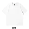 Camiseta de manga corta retro de algodón 100% pesada de 260g, corte holgado, hombros caídos, moderna, lavada y desgastada, venta al por mayor