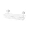 Estante de Almacenamiento de Cosméticos Ventosa Estante de Almacenamiento para Baño Lavabo para Lavado de Manos de Baño Montado en la Pared Colgante de Pared sin Perforaciones