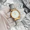 Reloj de cuarzo para mujer, nuevo reloj de estudiante, con banda elástica perezosa popular transfronteriza y lazo literal con números completos