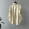 Camisa Blanca de Tencel con Protección Solar para Mujer, Nuevo Estilo Chino de Verano, Camisa de Manga Larga con Abertura en la Espalda, Top Ligero para Exteriores