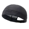 Gorra de hip-hop de malla transpirable de secado rápido con perforaciones, sin visera, nueva para el verano, gorro versátil para exteriores para hombre