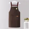 Delantales Personalizados para One Piece, Cocina del Hogar, de Aspecto Elegante, Overoles Impermeables y a Prueba de Aceite, Ropa de Trabajo, Delantales Resistentes a las Manchas para las Tareas del Hogar
