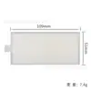Adecuado para Accesorios del Robot Aspirador Ecovacs N79/N79S/Dn620/500 Cepillo Principal, Cepillo Lateral, Filtro y Mopa